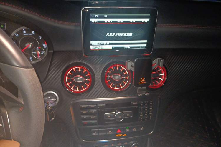 Used Mercedes-Benz A AMG 2014 AMG A 45 4MATIC Audio And AC Panel