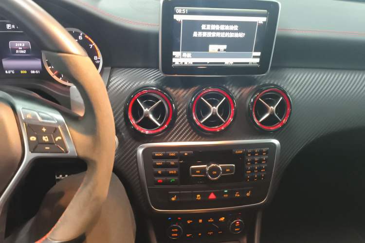 Used Mercedes-Benz A AMG 2014 AMG A 45 4MATIC Audio And AC Panel