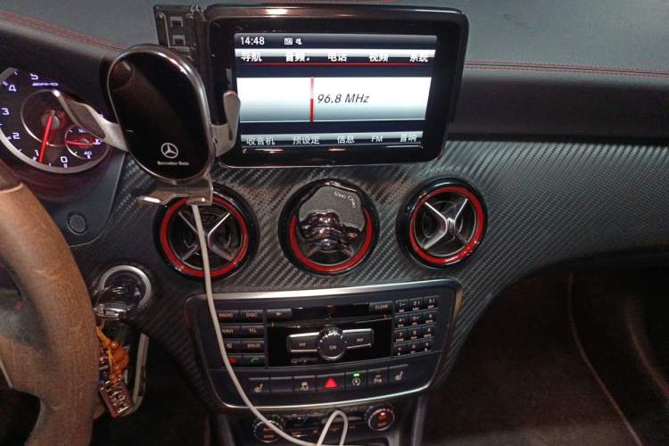 Used Mercedes-Benz A AMG 2014 AMG A 45 4MATIC Audio And AC Panel