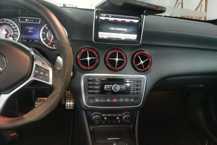 Used Mercedes-Benz A AMG 2014 AMG A 45 4MATIC Audio And AC Panel