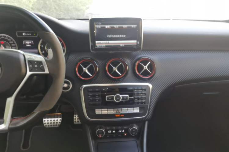 Used Mercedes-Benz A AMG 2014 AMG A 45 4MATIC Audio And AC Panel