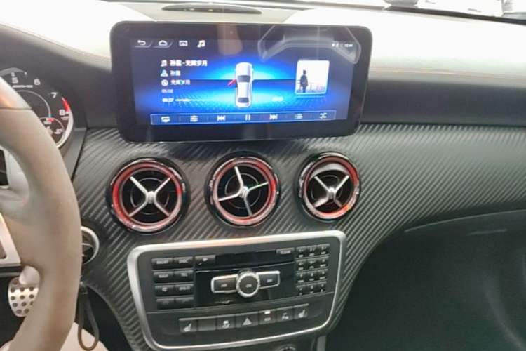 Used Mercedes-Benz A AMG 2014 AMG A 45 4MATIC Audio And AC Panel