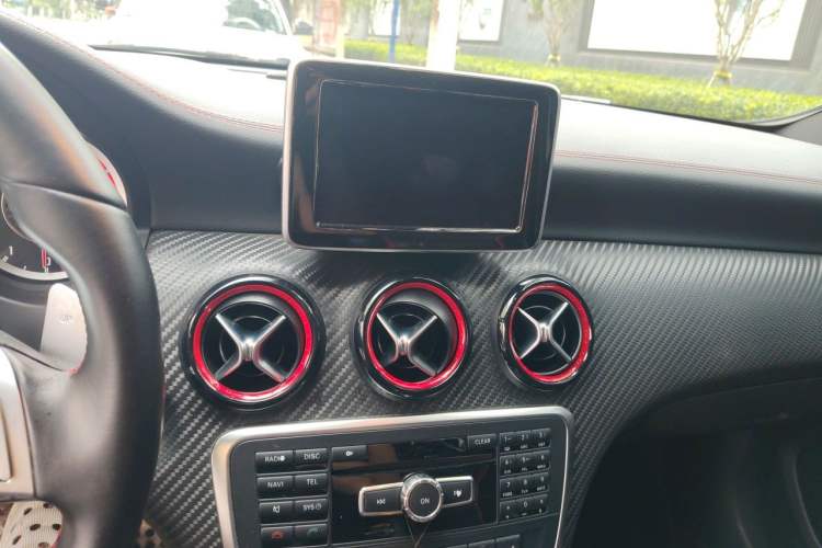 Used Mercedes-Benz A AMG 2014 AMG A 45 4MATIC Audio And AC Panel
