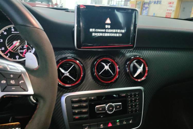 Used Mercedes-Benz A AMG 2014 AMG A 45 4MATIC Audio And AC Panel