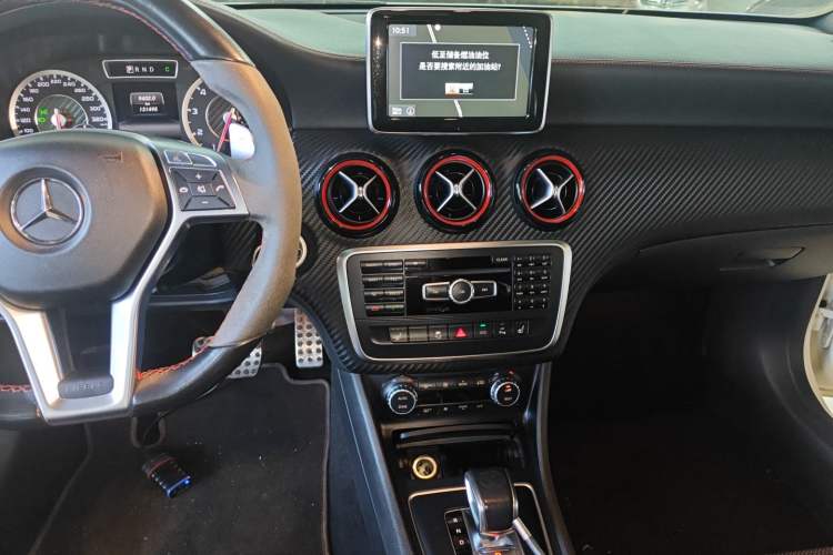 Used Mercedes-Benz A AMG 2014 AMG A 45 4MATIC Audio And AC Panel