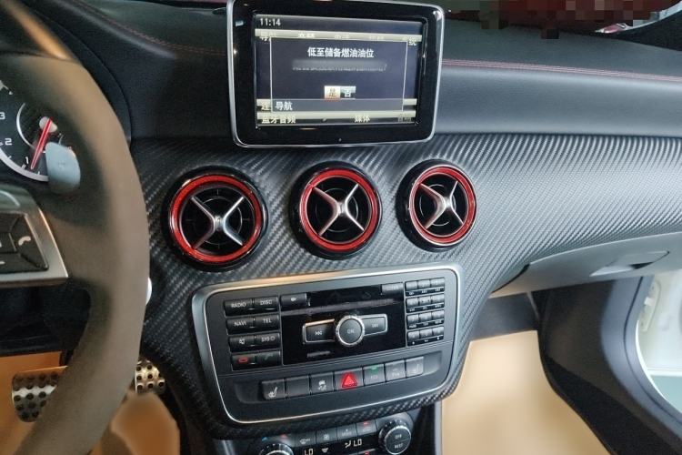Used Mercedes-Benz A AMG 2014 AMG A 45 4MATIC Audio And AC Panel