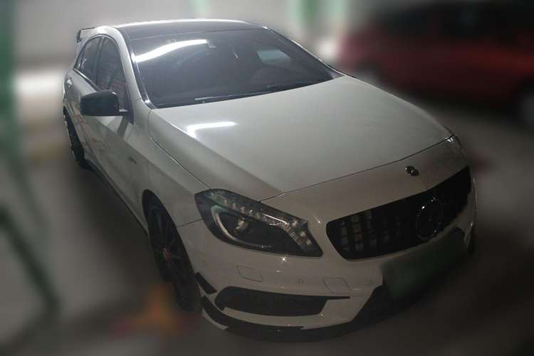 Used Mercedes-Benz A AMG 2014 AMG A 45 4MATIC Front Right 45 Deg