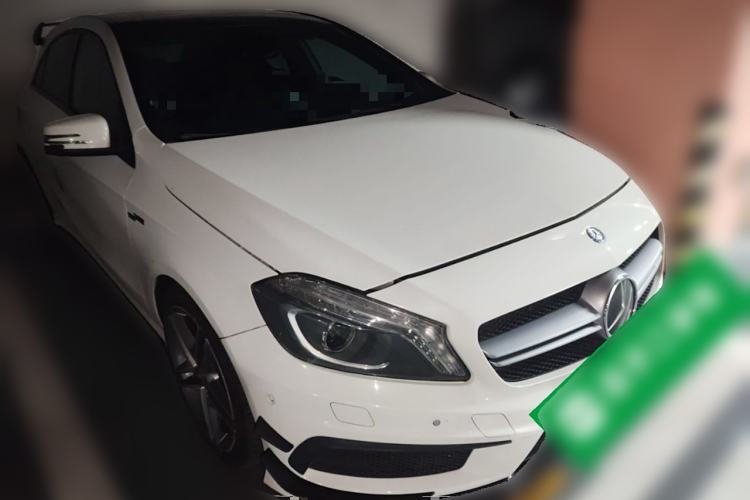Used Mercedes-Benz A AMG 2014 AMG A 45 4MATIC Front Right 45 Deg