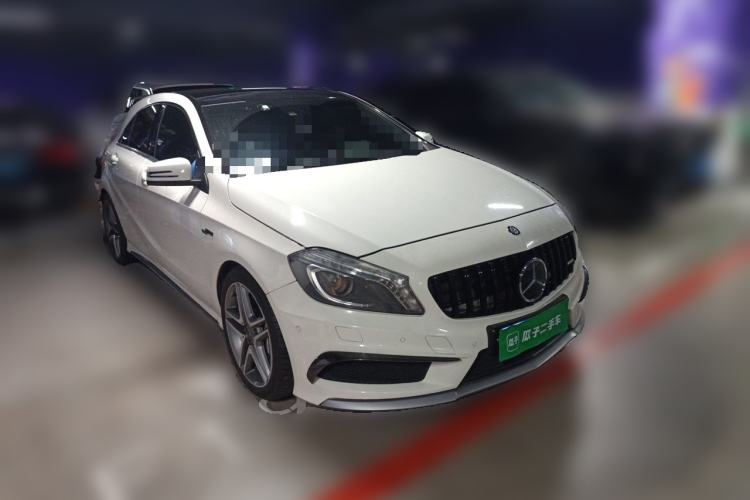 Used Mercedes-Benz A AMG 2014 AMG A 45 4MATIC Front Right 45 Deg