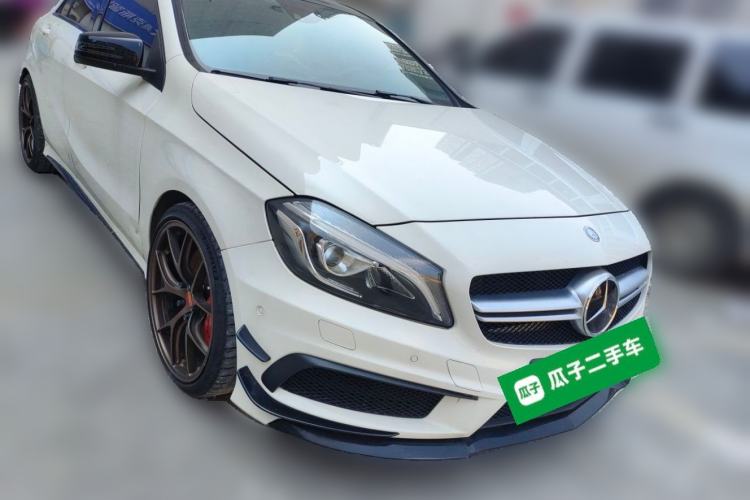 Used Mercedes-Benz A AMG 2014 AMG A 45 4MATIC Front Right 45 Deg