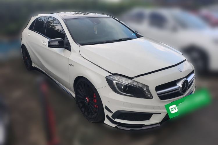 Used Mercedes-Benz A AMG 2014 AMG A 45 4MATIC Front Right 45 Deg