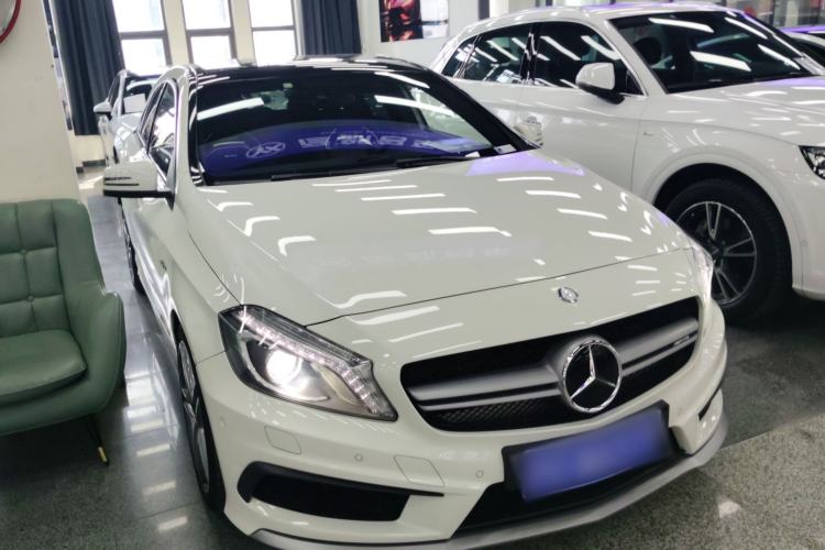 Used Mercedes-Benz A AMG 2014 AMG A 45 4MATIC Front Right 45 Deg