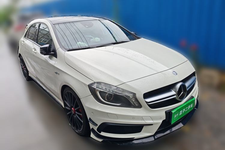 Used Mercedes-Benz A AMG 2014 AMG A 45 4MATIC Front Right 45 Deg