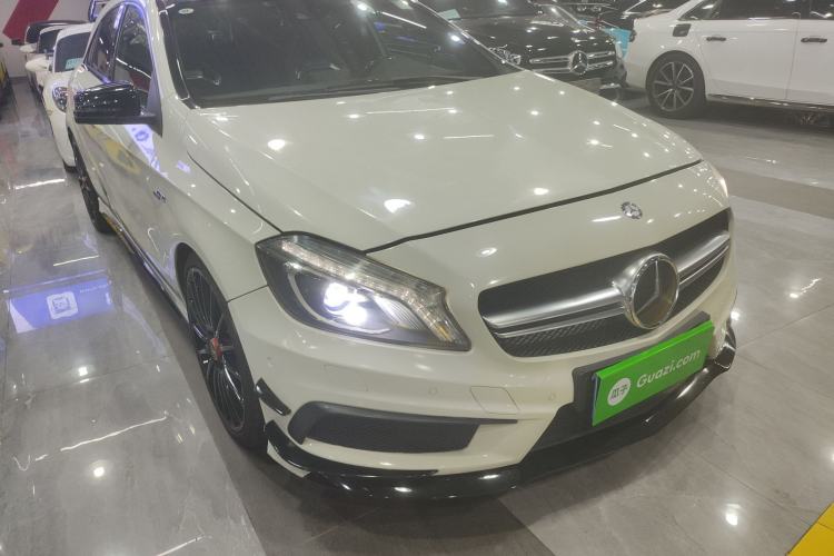 Used Mercedes-Benz A AMG 2014 AMG A 45 4MATIC Front Right 45 Deg