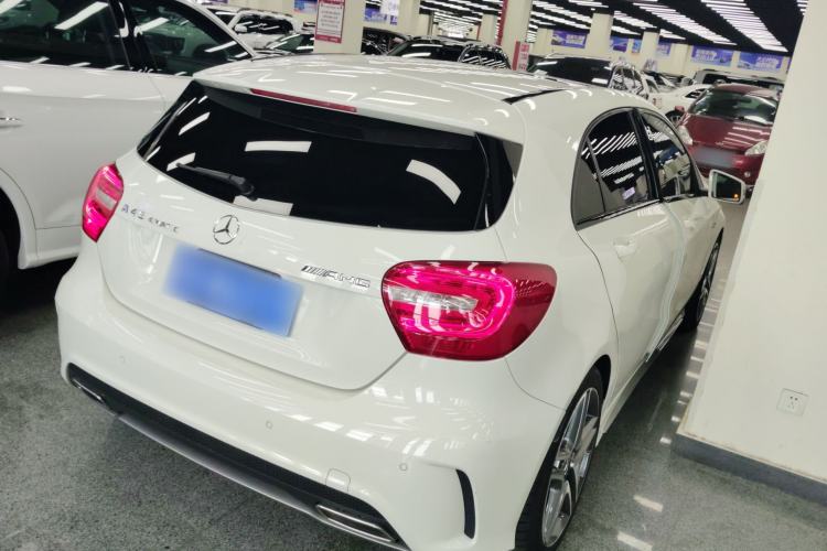 Used Mercedes-Benz A AMG 2014 AMG A 45 4MATIC Rear Right 45 Deg