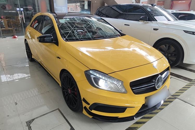 Used Mercedes-Benz A AMG 2014 AMG A 45 4MATIC Front Right 45 Deg