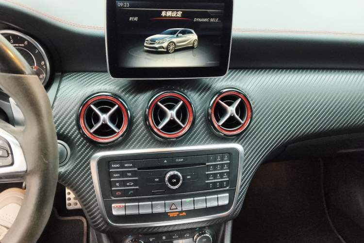 Used Mercedes-Benz A AMG 2016 AMG A 45 4MATIC Audio And AC Panel