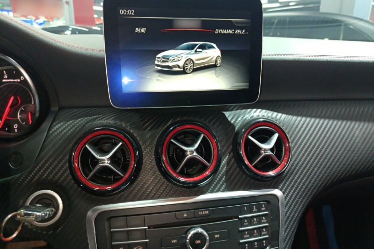 Used Mercedes-Benz A AMG 2016 AMG A 45 4MATIC Audio And AC Panel