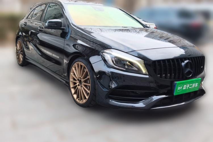 Used Mercedes-Benz A AMG 2016 AMG A 45 4MATIC Front Right 45 Deg