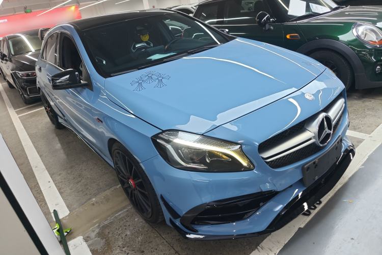 Used Mercedes-Benz A AMG 2016 AMG A 45 4MATIC Front Right 45 Deg