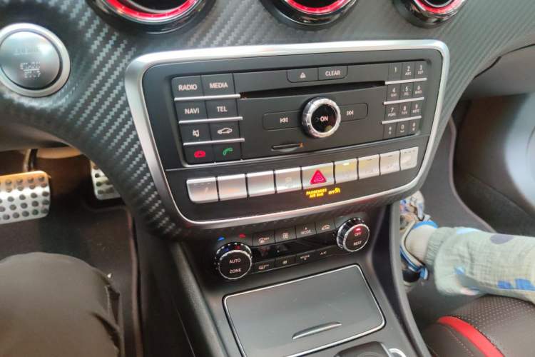 Used Mercedes-Benz A AMG 2016 AMG A 45 4MATIC Audio And AC Panel