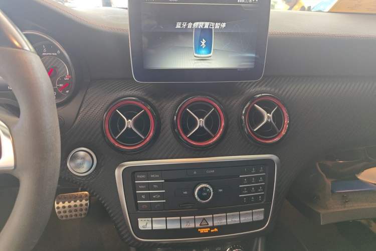 Used Mercedes-Benz A AMG 2016 AMG A 45 4MATIC Audio And AC Panel