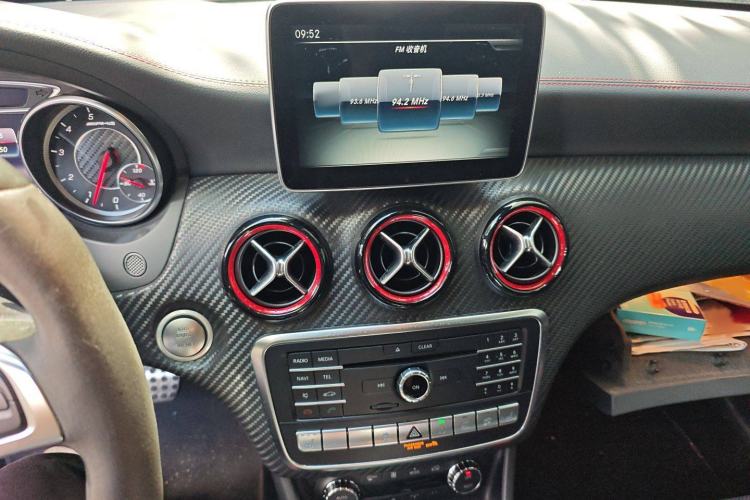 Used Mercedes-Benz A AMG 2016 AMG A 45 4MATIC Audio And AC Panel