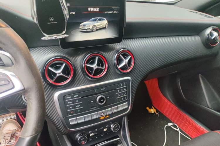 Used Mercedes-Benz A AMG 2016 AMG A 45 4MATIC Audio And AC Panel