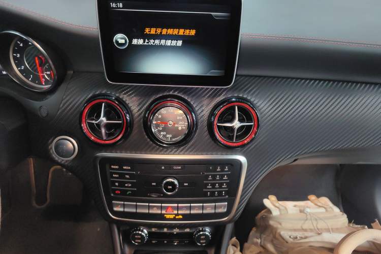 Used Mercedes-Benz A AMG 2016 AMG A 45 4MATIC Audio And AC Panel