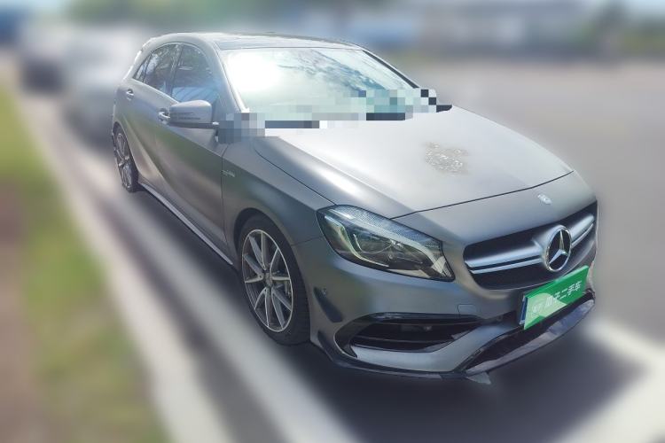 Used Mercedes-Benz A AMG 2016 AMG A 45 4MATIC Championship Edition Front Right 45 Deg