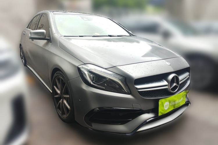 Used Mercedes-Benz A AMG 2016 AMG A 45 4MATIC Front Right 45 Deg