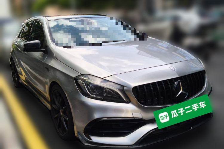 Used Mercedes-Benz A AMG 2016 AMG A 45 4MATIC Front Right 45 Deg