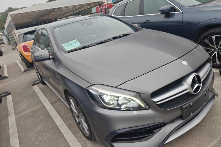 Used Mercedes-Benz A AMG 2016 AMG A 45 4MATIC Front Right 45 Deg