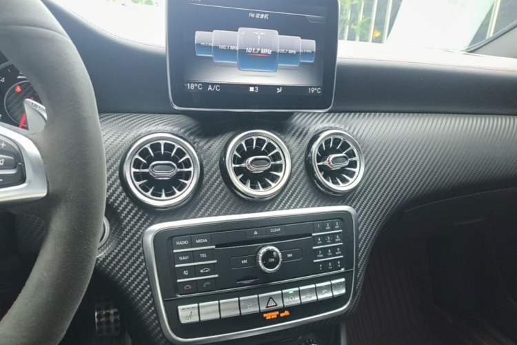 Used Mercedes-Benz A AMG 2016 AMG A 45 4MATIC Audio And AC Panel