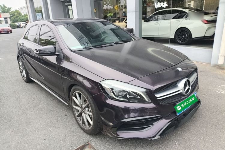 Used Mercedes-Benz A AMG 2016 AMG A 45 4MATIC Front Right 45 Deg