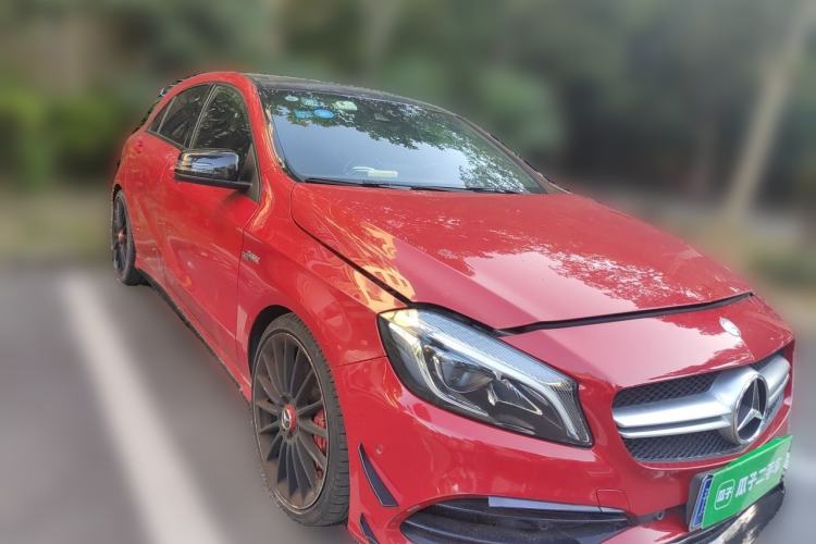 Used Mercedes-Benz A AMG 2016 AMG A 45 4MATIC Front Right 45 Deg