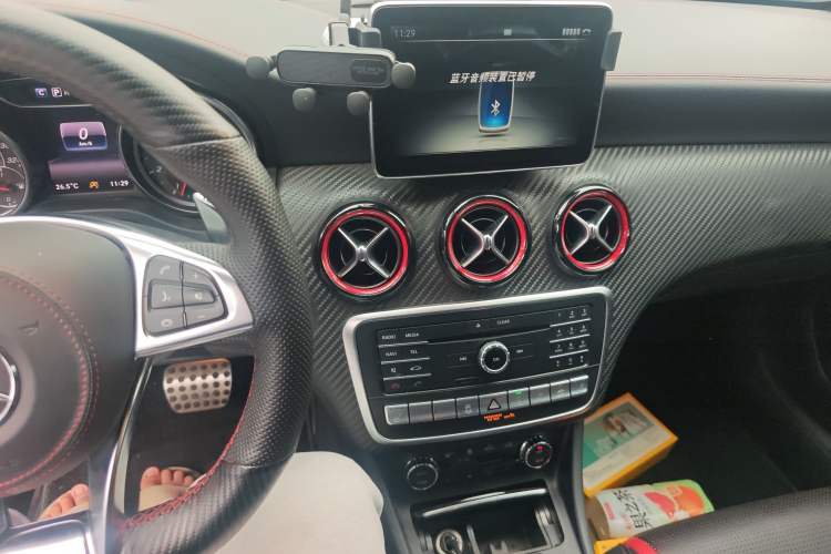 Used Mercedes-Benz A AMG 2016 AMG A 45 4MATIC Audio And AC Panel