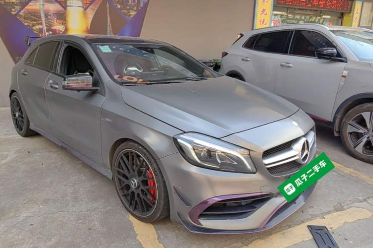 Used Mercedes-Benz A AMG 2016 AMG A 45 4MATIC Championship Edition Front Right 45 Deg