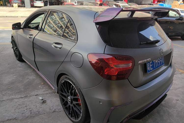 Used Mercedes-Benz A AMG 2016 AMG A 45 4MATIC Championship Edition Rear Left 45 Deg