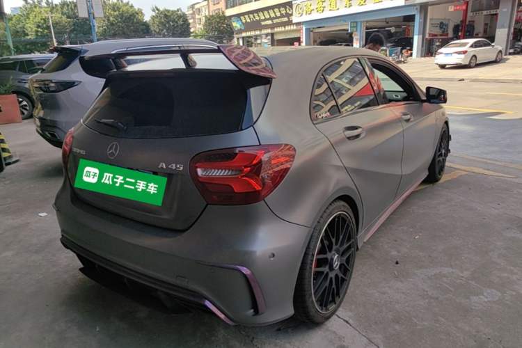 Used Mercedes-Benz A AMG 2016 AMG A 45 4MATIC Championship Edition Rear Right 45 Deg