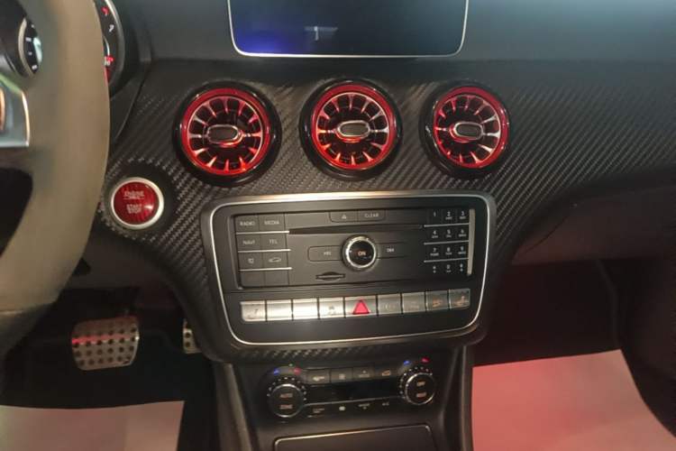 Used Mercedes-Benz A AMG 2016 AMG A 45 4MATIC Audio And AC Panel
