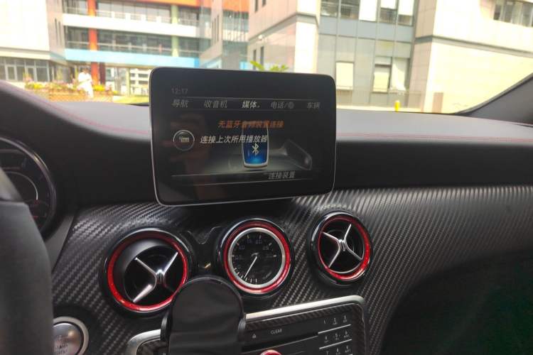 Used Mercedes-Benz A AMG 2016 AMG A 45 4MATIC Audio And AC Panel