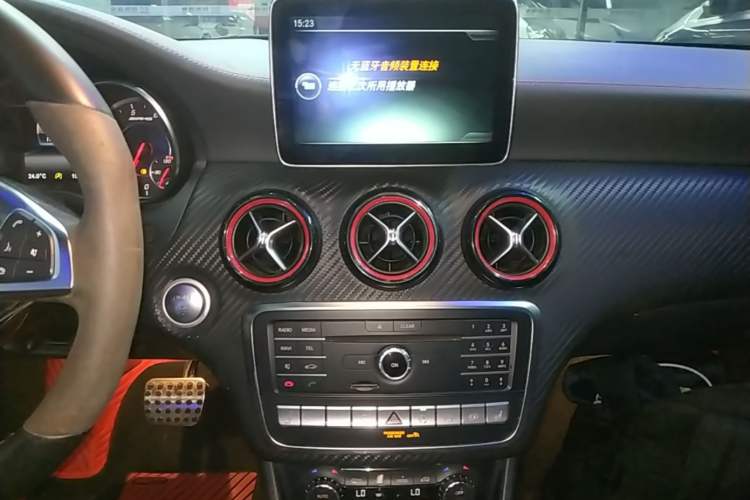 Used Mercedes-Benz A AMG 2016 AMG A 45 4MATIC Audio And AC Panel