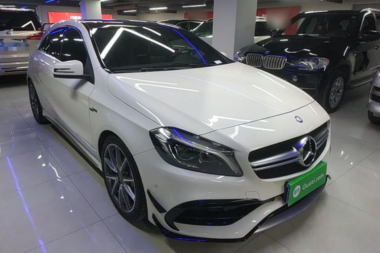Used Mercedes-Benz A AMG 2016 AMG A 45 4MATIC Front Right 45 Deg