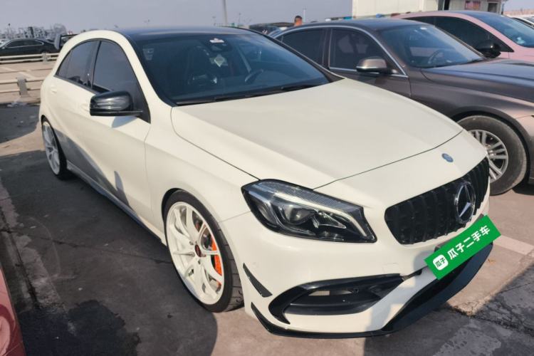Used Mercedes-Benz A AMG 2016 AMG A 45 4MATIC Front Right 45 Deg