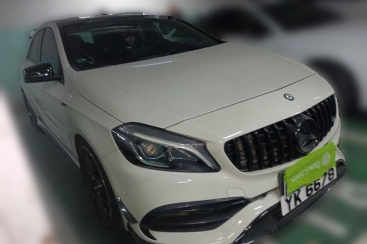 Used Mercedes-Benz A AMG 2016 AMG A 45 4MATIC Front Right 45 Deg