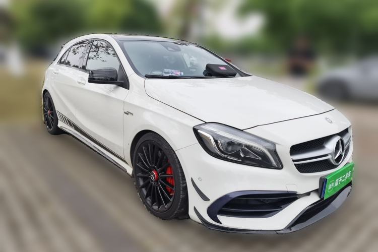 Used Mercedes-Benz A AMG 2016 AMG A 45 4MATIC Front Right 45 Deg