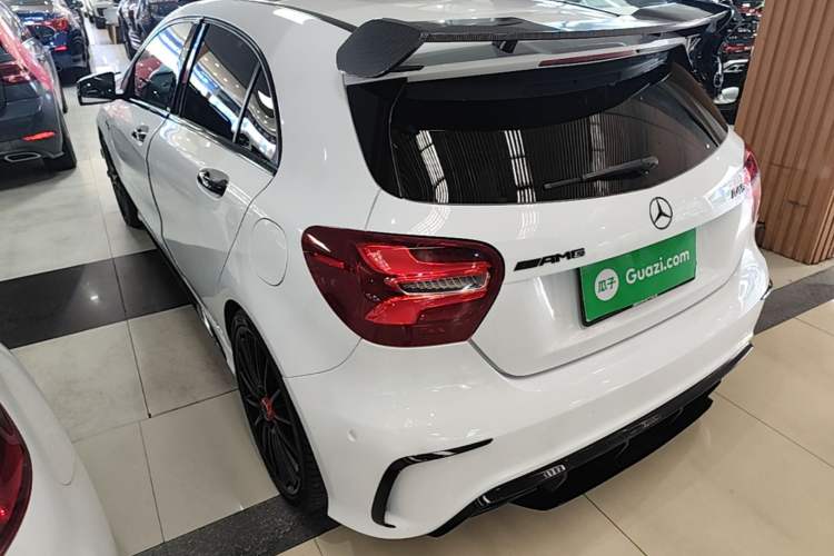 Used Mercedes-Benz A AMG 2016 AMG A 45 4MATIC Rear Left 45 Deg