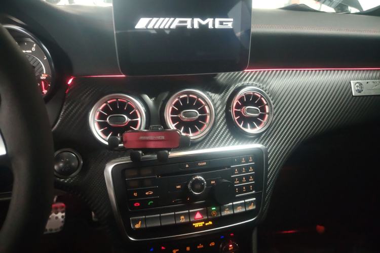 Used Mercedes-Benz A AMG 2017 Facelifted AMG A 45 4MATIC Audio And AC Panel