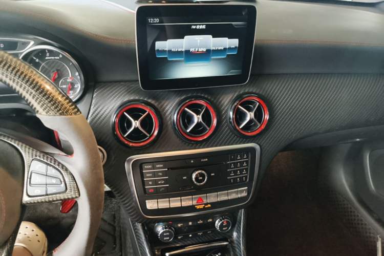 Used Mercedes-Benz A AMG 2017 Facelifted AMG A 45 4MATIC Audio And AC Panel
